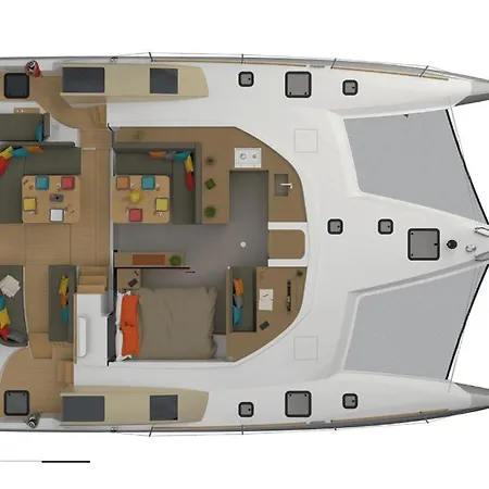 Croisiere Privee Sur Le Trimaran Trikala 보트호텔