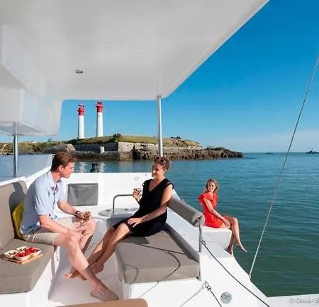 보트호텔 Croisiere Privee Sur Le Trimaran Trikala