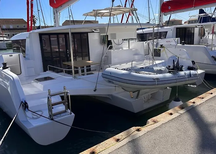 Croisiere Privee Sur Le Trimaran Trikala Bådhotel *